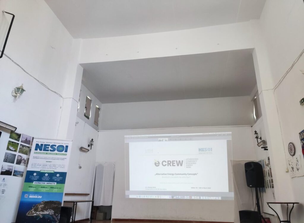 eCREW presented at NESOI-Erasmus Short Study Tour